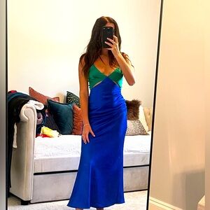 Cut out midi dress